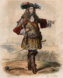 Portrait of Louis de Bourbon, Prince of Conde (1621-1686), French general, known as le Grand Conde